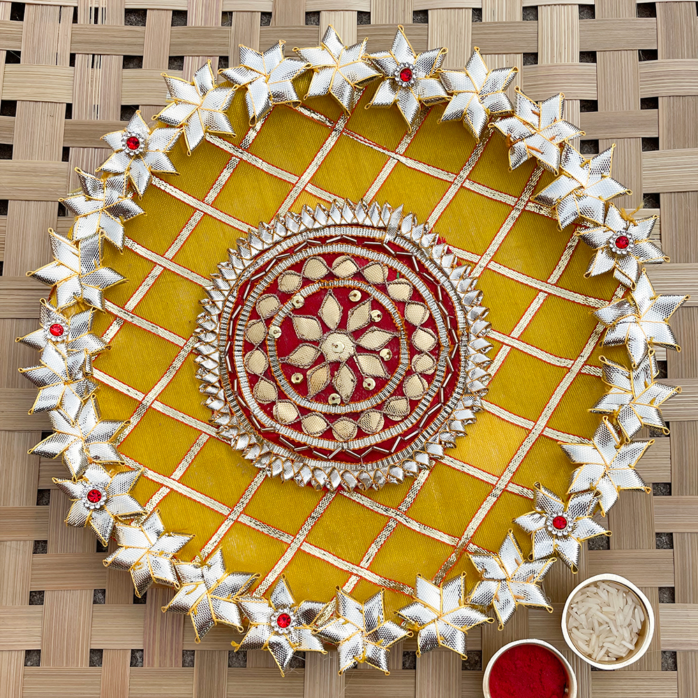 Rakshabandhan Puja Thali Decoration