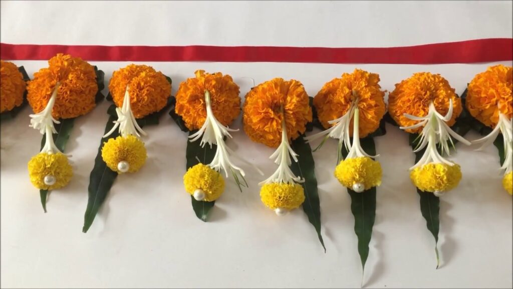 Floral toran - rakshabandhan